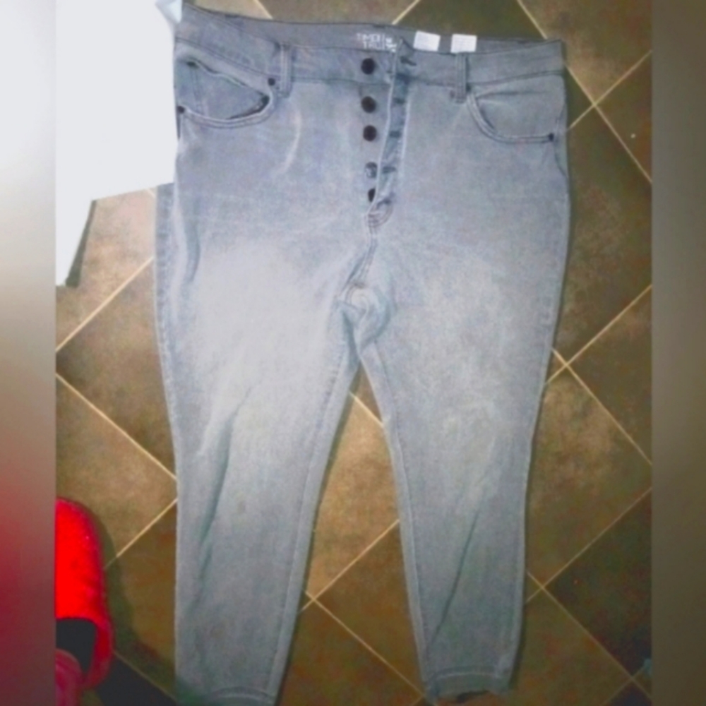 High rise women's skinny jeans size 16!